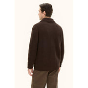 Roland Cardigan Mørkebrun