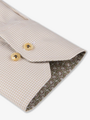 Regular Shirt Contrast Beige Beige