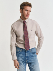 Reg Classic Oxford Shirt Khaki