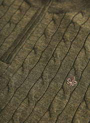 Merino Cable John Zip, 76 Oliven