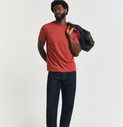 Reg Shield ss T-Shirt Rød