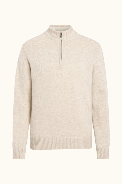 Paul Half Zip Beige