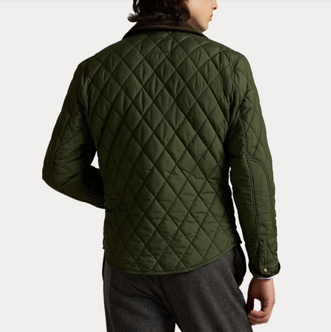 Insulated- shirt jacket Grønn
