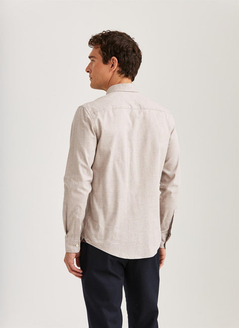 Watts Flannel Shirt, Khaki Khaki