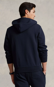 Zip Hood Sweatshirt Mørkeblå