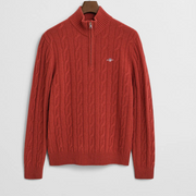 Lambswool cable HZ Rød
