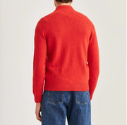 New Hertford Half Zip, 40 Rød