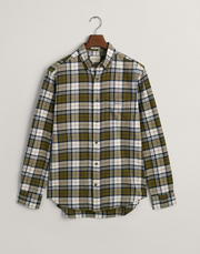 Flannel Check Shirt Grønn