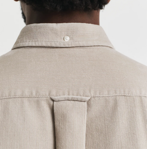 CORDUROY SHIRT GREIGE Beige