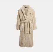 Shawl lounge Robe Khaki