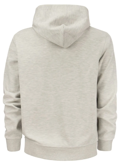 Zip Hood Sweatshirt Lys Grå Melert