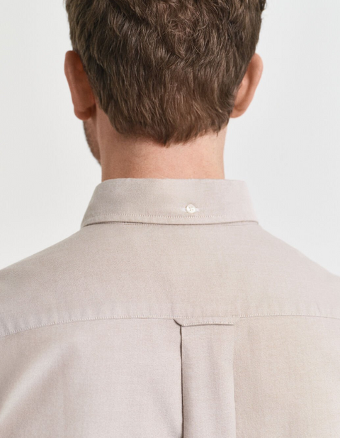 Reg Classic Oxford Shirt Khaki