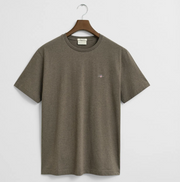 Regular Shield T-shirt, 290 Brun