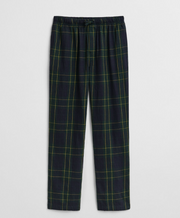 Flannel Check Pants Grønn