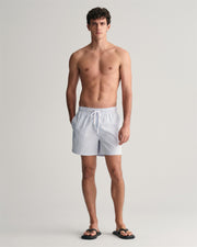 Seersucker swim shorts, 426 Blå