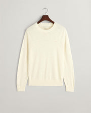 Cotton Linen c-neck, 130 Off-White