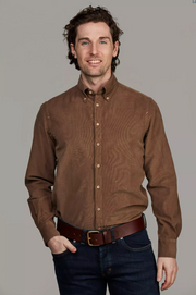 Baby Cord Shirt Brun