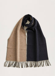 Double scarf, marine Marine
