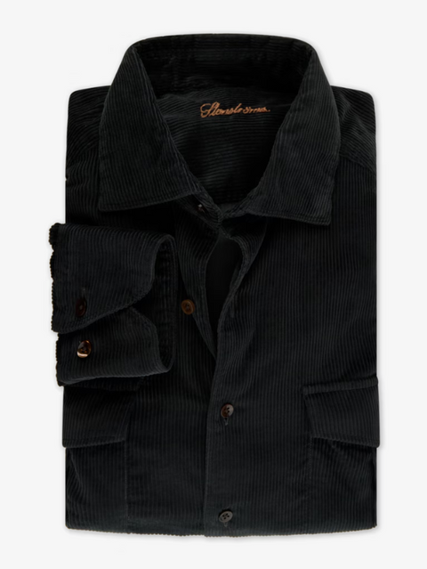 Regular Shirt Double pockets Grønn