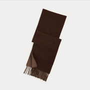 Reversible Scarf, Brown Brun