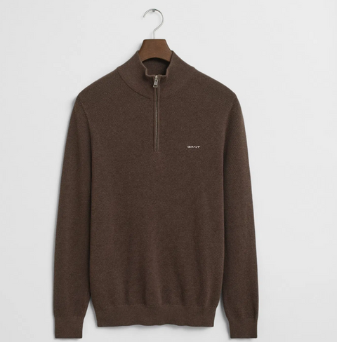 Cotton Pique HZ Brun