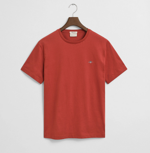 Reg Shield ss T-Shirt Rød