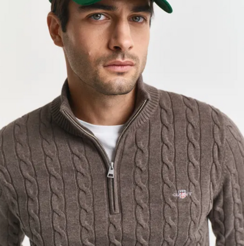 Cotton cable HZ Brun Melert