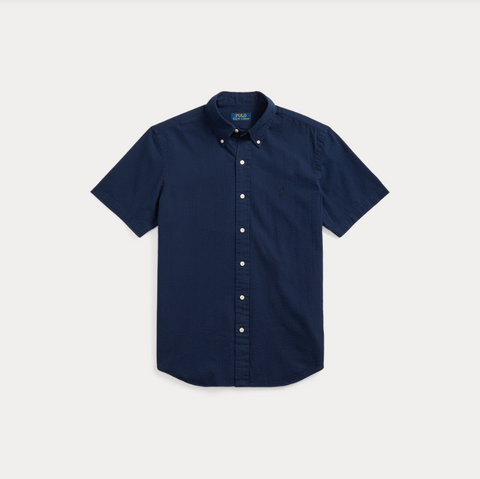 Short Sleeve Sport Shirt Marine