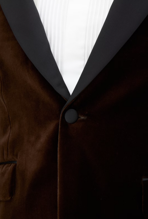 Frampton Blazer Mørkebrun