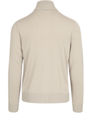 Avac Zip Cardigan, Beige Beige