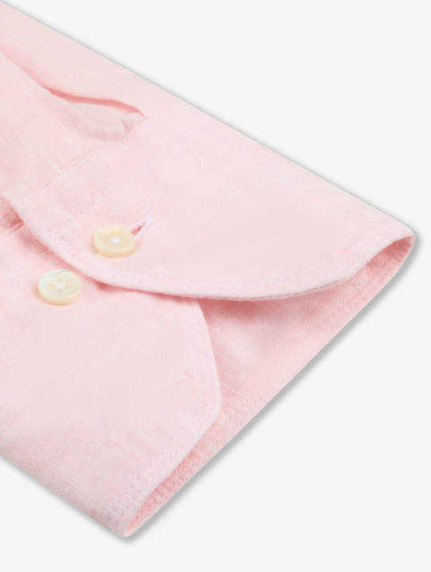 Linen FB Sport Shirt Rosa