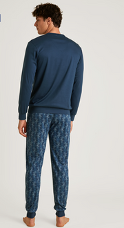 MEN Pyjamas, 407 insignia Blå