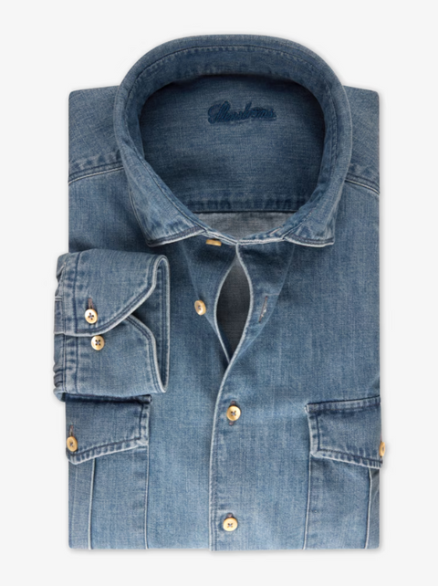 Regular C72 RC cuff double Indigo