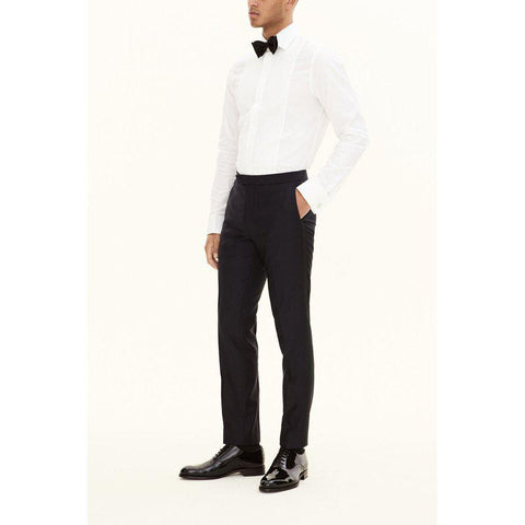 Denz Straight Tuxedo Trousers Sort