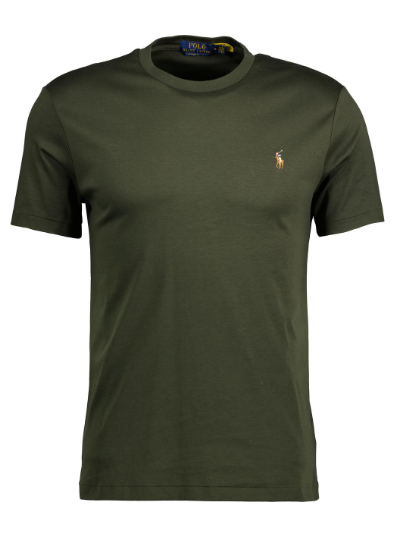 T-shirt Polo Oliven