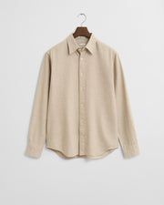 Reg Flannel melert Beige