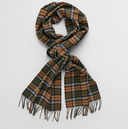 Multi Check Scarf Grønn