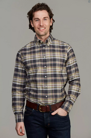 Twill Flanel Shirt Rutete