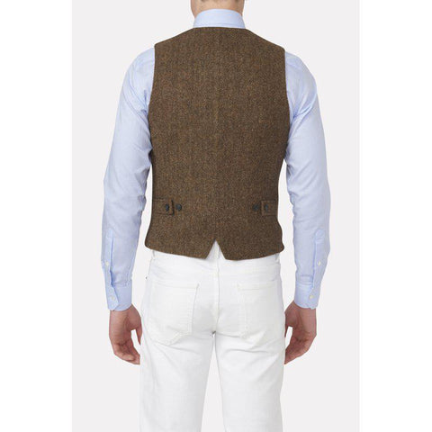 City Waistcoat Brun