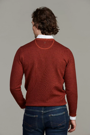 Herringbone Knit Orange Oransje
