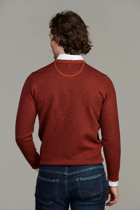 Herringbone Knit Orange Oransje