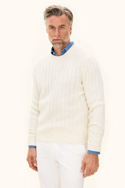 Francesco Roundneck Hvit