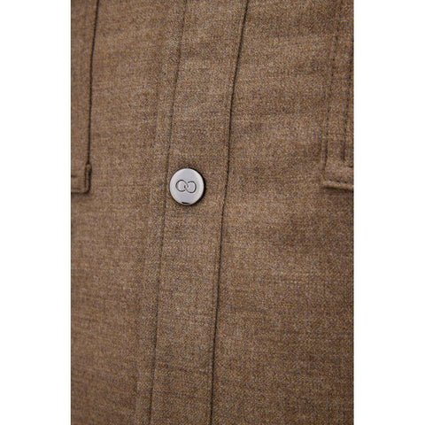 Flanell Shirt Jacket Beige/Khaki