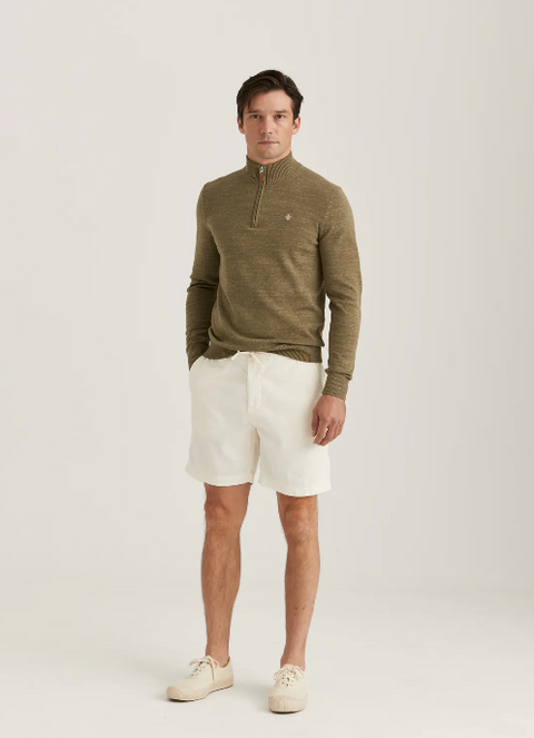 Fenix Linen Shorts Off-White