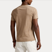 T-shirt Polo, brun Brun Melert