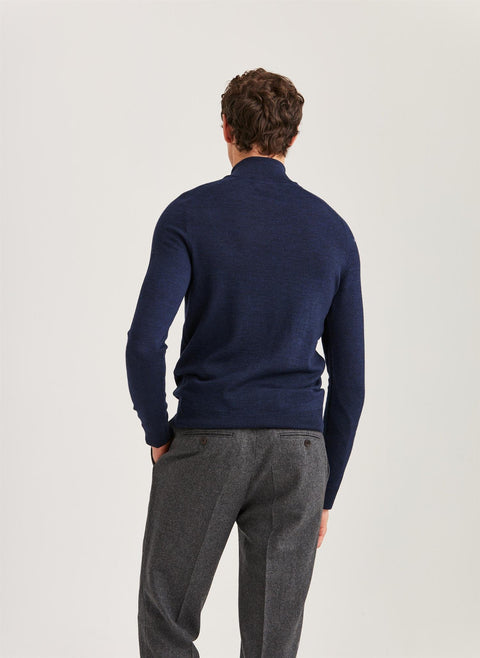 Merino John Zip Marine