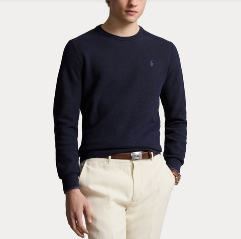 Polo Pullover Marine