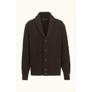 Roland Cardigan Mørkebrun