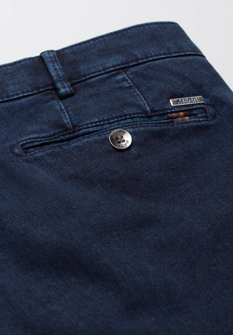 Meyer Bonn denim, blå Blå