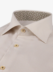 Regular Shirt Contrast Beige Beige